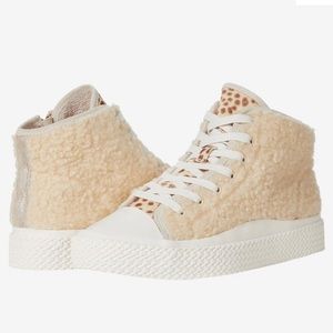Dolce Vita fur high top platforms
